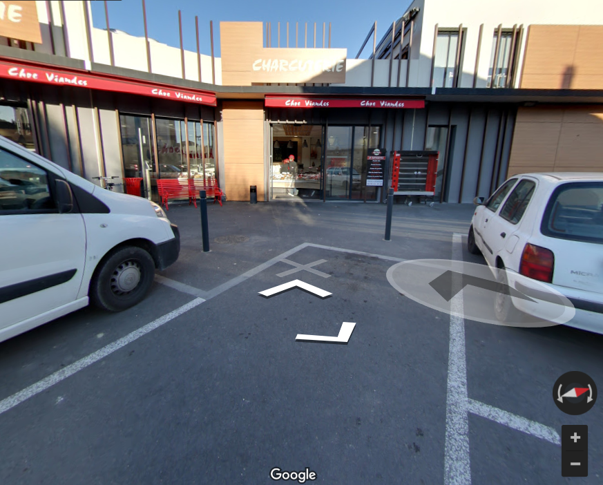voir laccès au magasin en visite virtuelle