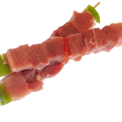Brochette de dinde maison