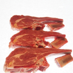 Côte d'agneau découverte