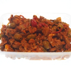Emincé de veau napolitain