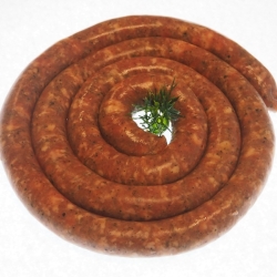Saucisse campagnarde maison